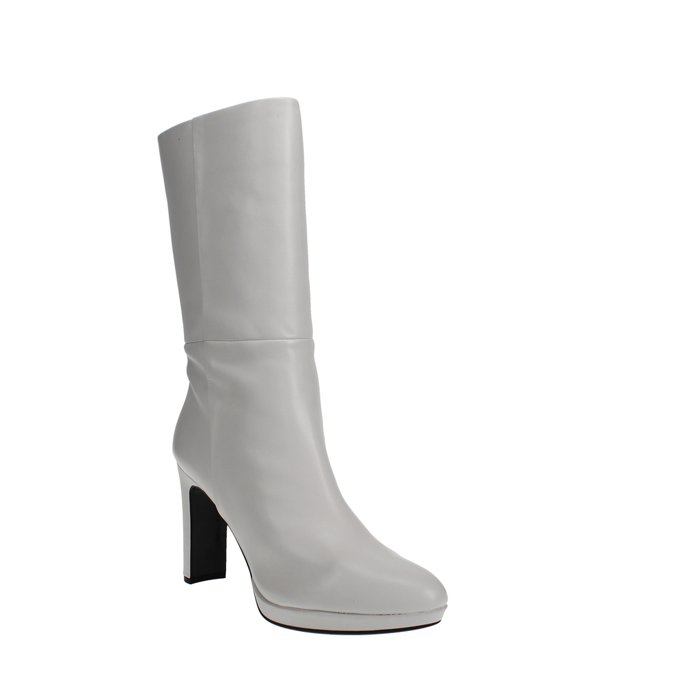Calvin Klein Women's Gray High Heel Boots